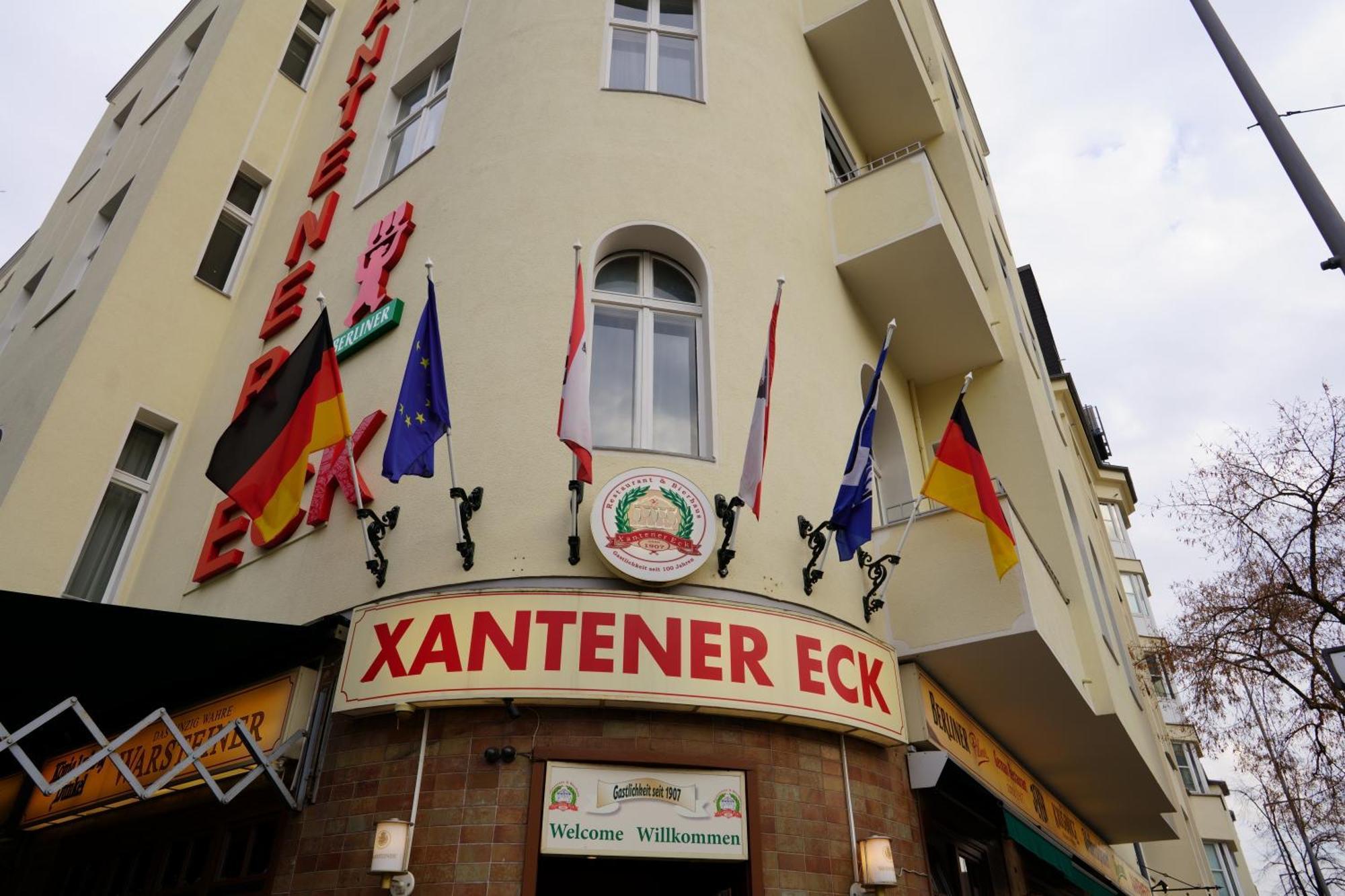 Hotel Pension Xantener Eck Берлин Екстериор снимка